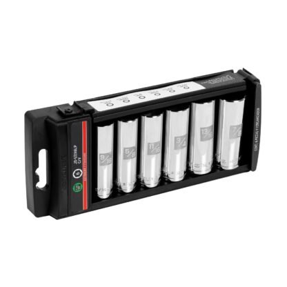 Juego 6 dados largos cuadro 1/2' std, Truper JD-1/2X6LP