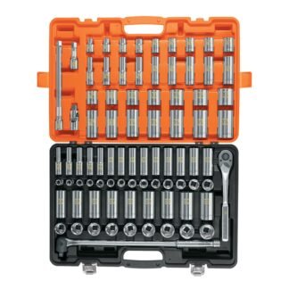 Juego de 83 herramientas cuadro 1/2' std y mm para mecánico JD-1/2X83MP