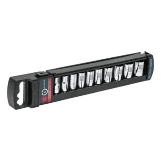 Juego de 10 dados cuadro 1/4' std, Truper JD-1/4X10P