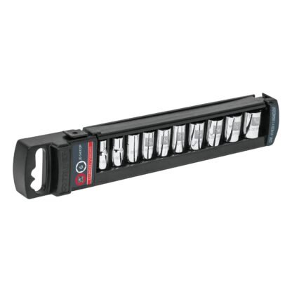 Juego de 10 dados cuadro 1/4' std, Truper JD-1/4X10P