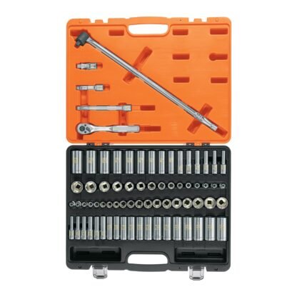 Juego de 73 herramientas cuadro 3/8' std y mm para mecánico JD-3/8X73MP