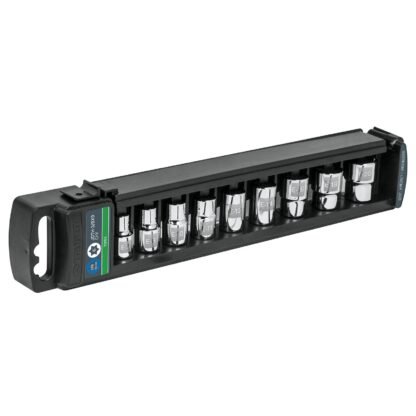 Juego de 9 dados cuadro 3/8' torx, Truper JDTH-3/8X9