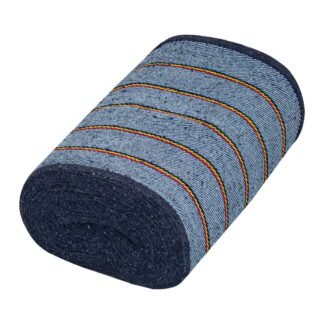 Rollo de 25 m de jerga sarga gruesa azul, Klintek JER-25A