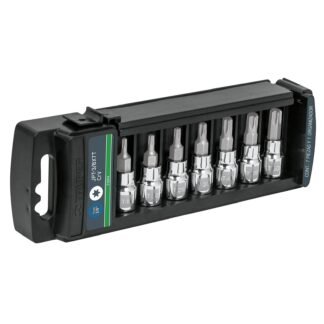 Juego de 7 dados cuadro 3/8' punta torx, Truper JPT-3/8X7T