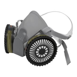 Kit respirador profesional con cartuchos multigas, Truper KIT-RES-MU