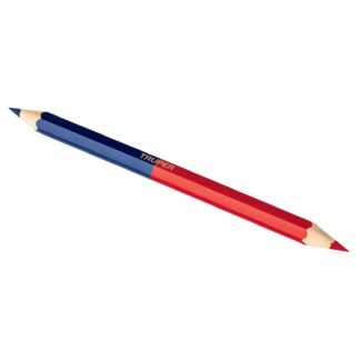 Blíster con 2 lápices 18 cm bicolor gruesos para carpintero LAP-18B