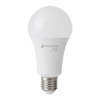 Lámpara LED tipo bulbo A19 16 W luz de día, caja, Volteck LED-125FB