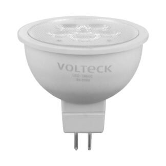 Lámpara de LED 6 W tipo MR 16 base GU5.3 luz cálida, blíster LED-166EC