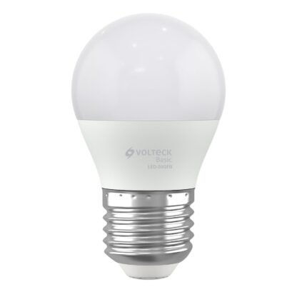 Lámpara LED tipo bulbo A19 3 W luz de día, caja, Volteck LED-30GFB