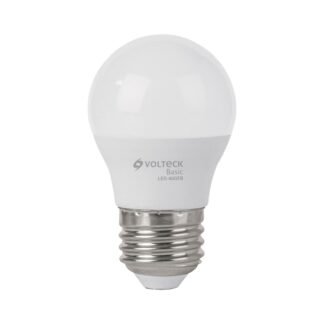 Lámpara de LED, G45, 5 W, luz de día, Volteck Basic LED-40GFB