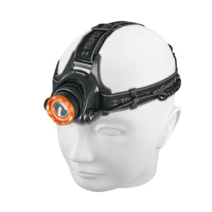 Linterna de minero 1 LED 800 lm de 4 pilas AA, Truper Expert LI-CA-800X