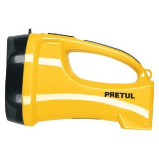 Linterna reflectora 5 LEDs 200 lm recargable, Pretul LIRE-145P