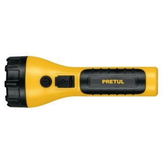 Linterna plástica recargable de LED, 180 lúmenes, Pretul LIRE-180P