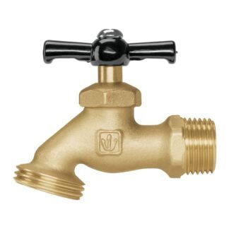 Llave para manguera, latón, 100 gr, 1/2', Foset Basic LLJ-100
