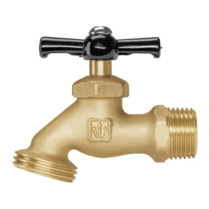 Llave para manguera, latón, 100 gr, 1/2', Foset Basic LLJ-100