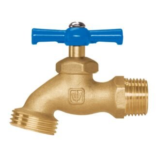Llave para manguera, de latón, 120 gr, entrada 1/2', Foset LLJ-120