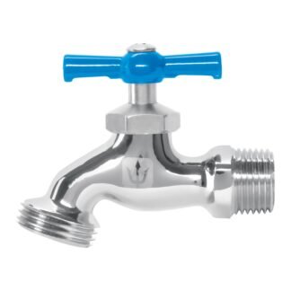 Llave para manguera, cromada, 130 gr, entrada 1/2', Foset LLJ-130C