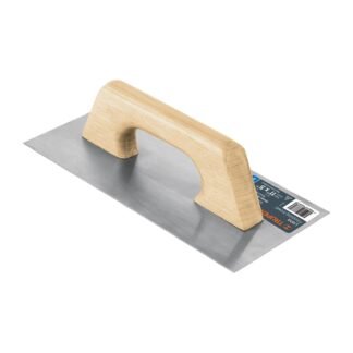 Llana canto recto tipo español, mango de madera, Truper LLM-2
