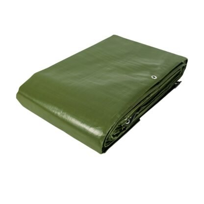Lona uso rudo, verde olivo, 6 X 12 m, Truper Expert LT-612X