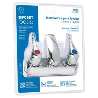 Mezcladora manerales palanca para lavabo, Foset M-048PB