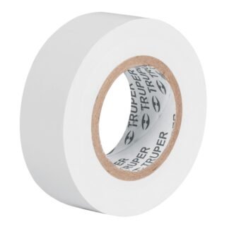 Cinta de aislar de 9 m x 19 mm, blanca, Truper M-22B
