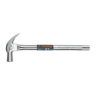 Martillo cabeza cónica 27 mm uña curva, mango tubular MAC-27T