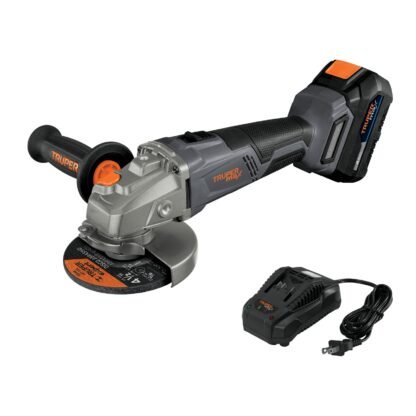 Esmeriladora 4-1/2' 20V inalámbrica,Truper MAX MAX-20E