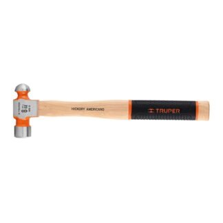 Martillo pulido de bola 8 oz mango hickory, Truper Grip MB-8