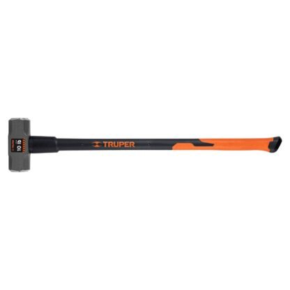 Marro octagonal 10 lb, mango fibra de vidrio 36', Truper MD-10F