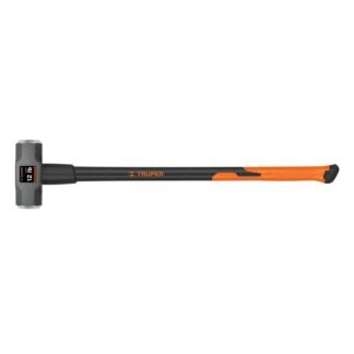 Marro octagonal 12 lb, mango fibra de vidrio 36', Truper MD-12F
