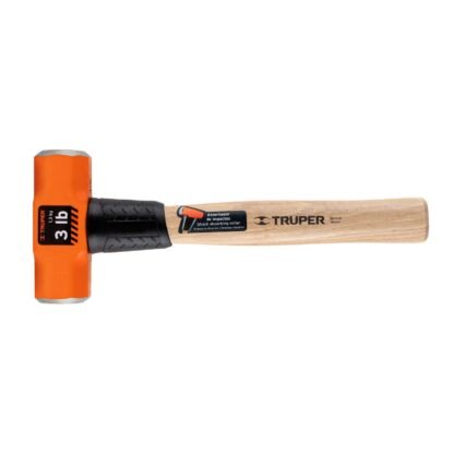 Marro octagonal 3 lb, mango de madera 12', Truper MD-3M
