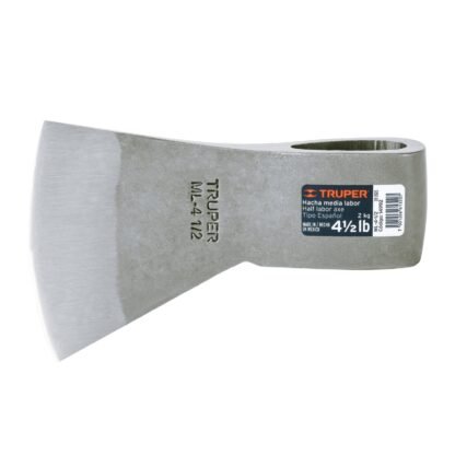 Hacha media labor 4-1/2 lb sin mango, Truper ML-4-1/2