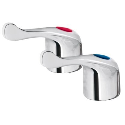 Juego 2 manerales palanca para mezcladoras plásticas, Foset MMP-200