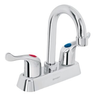 Mezcladora plástica 4' cuello tipo bar para lavabo, palanca MP-060P