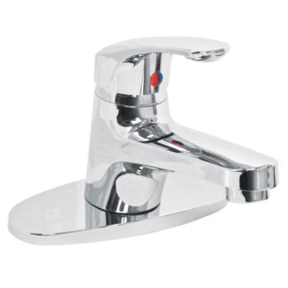 Monomando plástico para lavabo, nariz recta, Foset MP-420