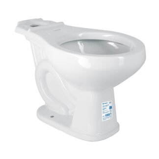 Taza redonda cerámica, blanca, Foset MUBA-40B