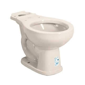 Taza redonda cerámica, marfil, Foset MUBA-40M