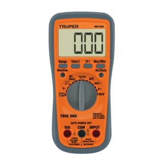 Multimetro profesional con RMS verdadero y auto rango Deluxe MUT-60A
