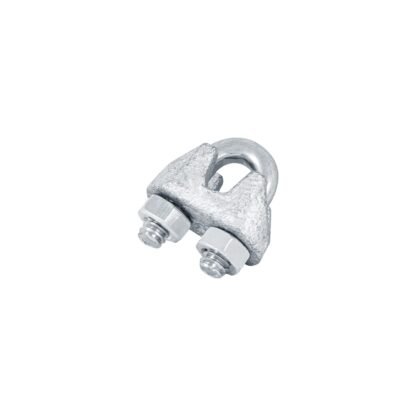 Blíster con 2 nudos (perros) de hierro para cable de 1/8' NUDO-1/8