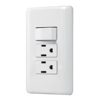 Placa armada 2 contactos e interruptor sencillo, Basic PA-APCO-B3