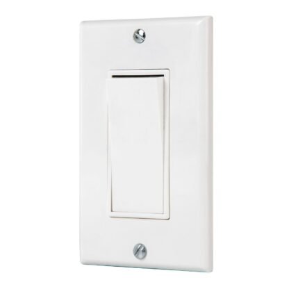 Placa armada con interruptor sencillo Classic, Volteck PA-APSE-CLP
