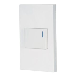 Placa armada 1 interruptor, 1.5 módulos, Española, blanco PA-APSE15-EB