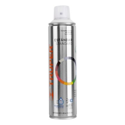 Pintura en aerosol, blanco mate, Truper PA-BM