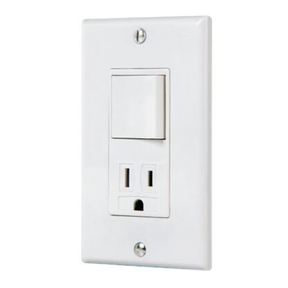 Placa armada contacto e interruptor Classic, Volteck PA-COAP-CLP