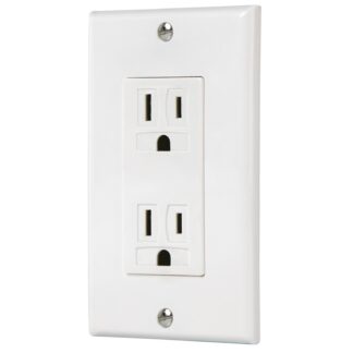 Placa armada contacto dúplex, 2 polos + tierra Classic PA-CODO-CLP