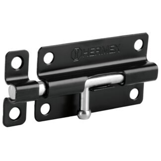 Pasador de barril 4' de acero acabado negro, Hermex PAS-46