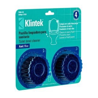 Blíster con 2 pastillas azules desinfectantes para tanque WC PASA-2A