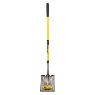 Pala cuadrada Tru Glass, mango largo de fibra de vidrio PCL-F