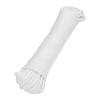 Piola de poliéster diamante de 5 mm x 30 m blanca, Fiero PIO-530P