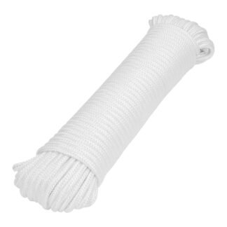 Piola de poliéster diamante de 6 mm x 30 m blanca, Fiero PIO-630P